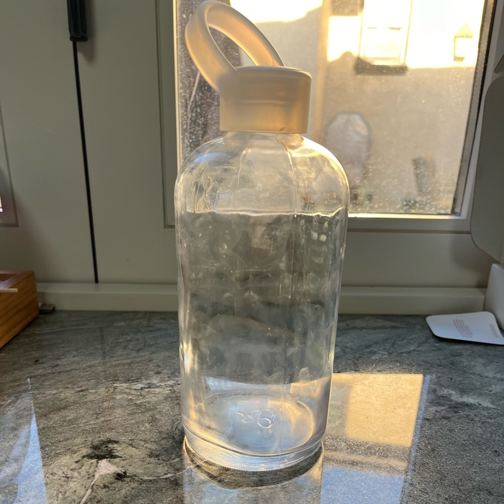 1L Glass Big BKR waterbottle (no sleeve)